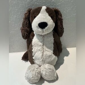 Authentic NWT Jellycat BASHFUL FUDGE PUPPY Medium 12" Dog Animal ONLY ONE